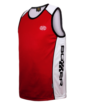 Vests / Tanks - Stay Dry Red/White