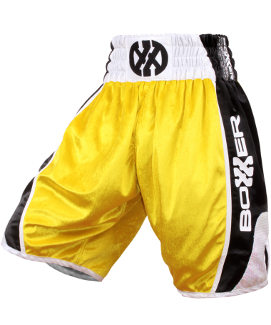 Boxing Shorts - Curve Yellow