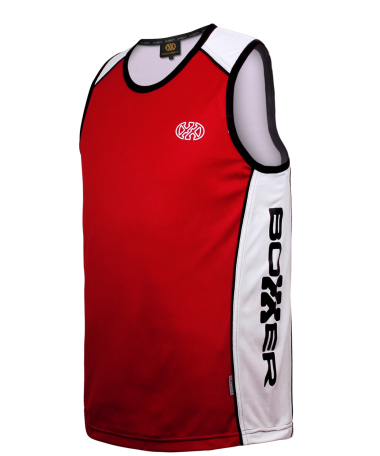 Vests / Tanks - Stay Dry Red/White