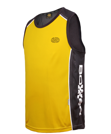 Vests / Tanks - STAY DRY YELLOW/ Grey