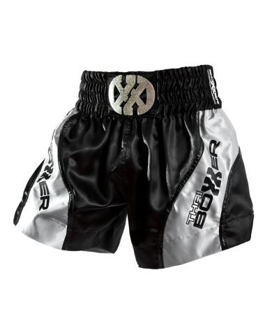 Thai Boxing Shorts - Thai Flow Black