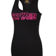 Vests / Tanks - Women's T-back tank top black