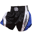 Thai Boxing Shorts - BLUE CURVE