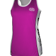 Vests / Tanks - Purple/ white Fox