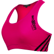 Sports Bras - Racer-back Pink/Black