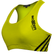 Sports Bras - Racer-back Yellow/ Black